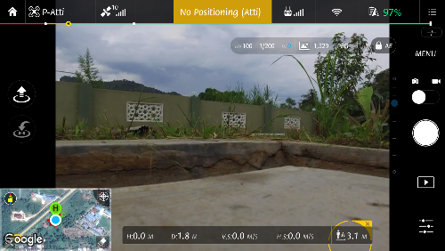 no positioning atti phantom 3 standard