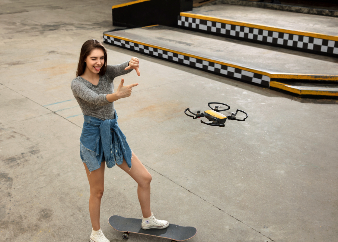 Dji spark best sale gesture list