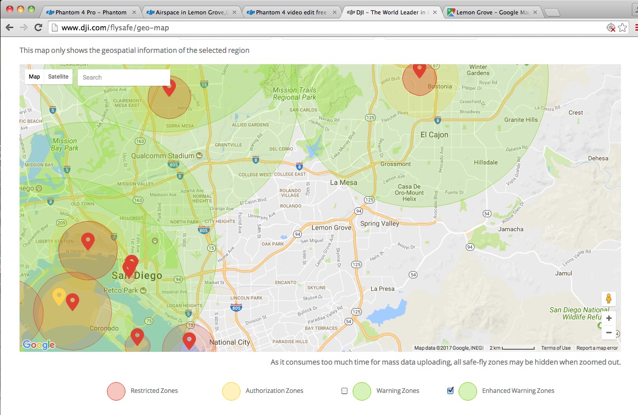 Airspace in Lemon Grove,CA DJI FORUM