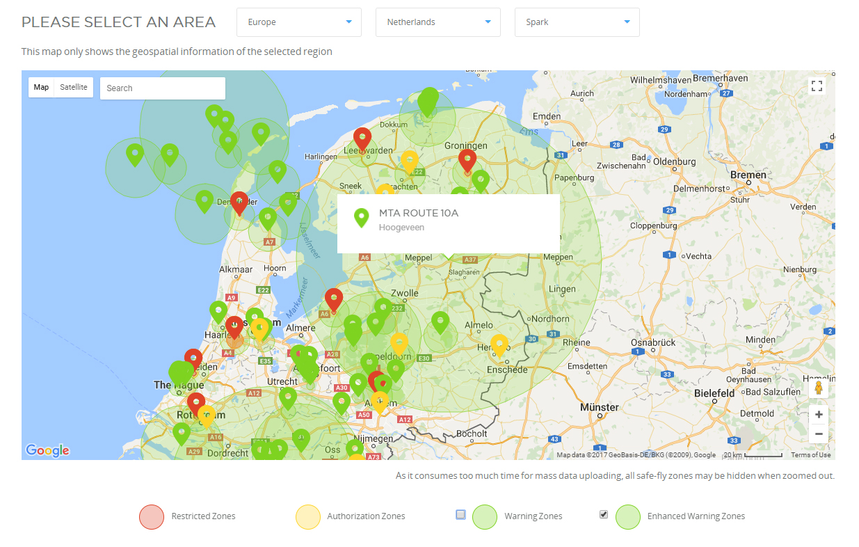 Huge Enhanced Warning Zone DJI FORUM