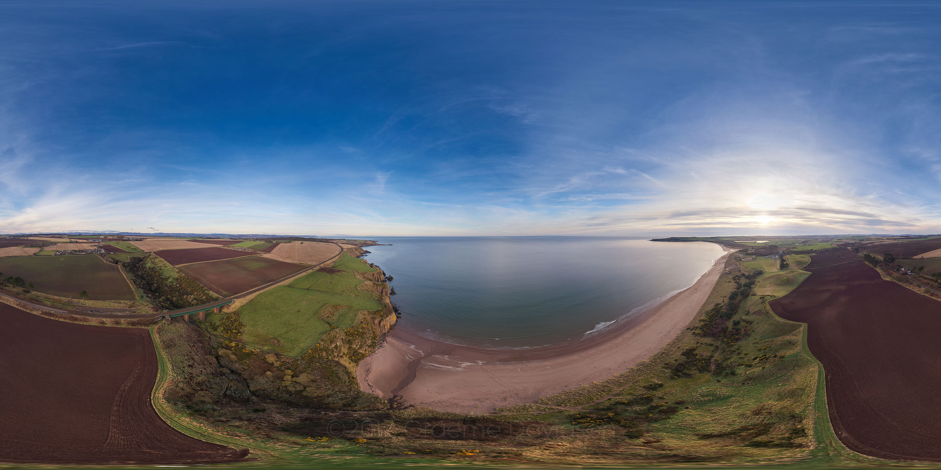 Lunan Bay,ScotlandInteractive 360 DJI FORUM