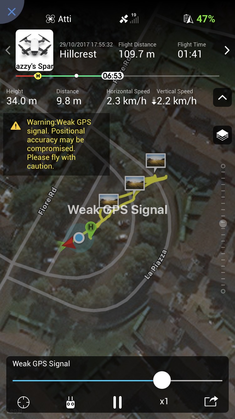 Compass Error and Weak GPS DJI FORUM
