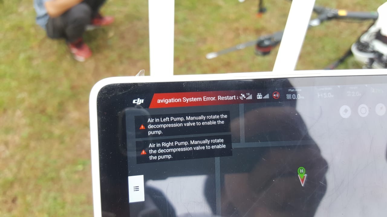 System Navigation Error DJI FORUM