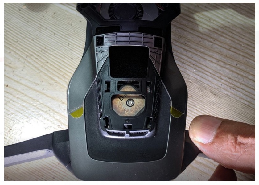 dji mavic air processor chip overheated