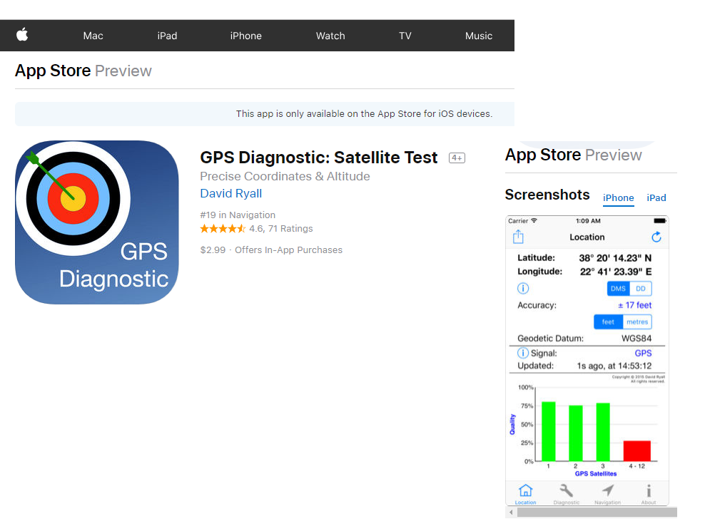 Problem acquiring location? Useful GPS Apps! DJI FORUM