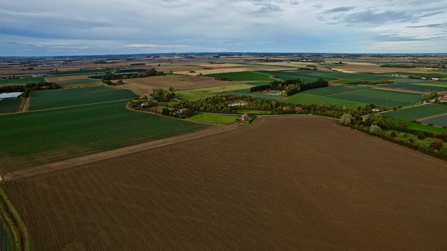 The flat land of Lincolnshire in England DJI FORUM