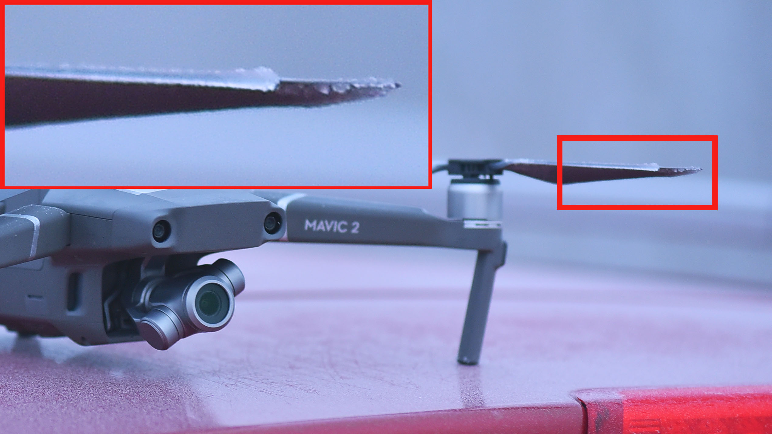 Quadcopter propeller icing DJI FORUM