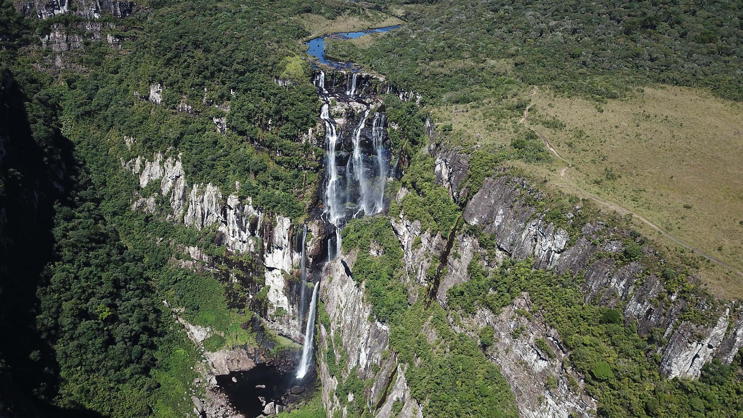 The Tigre Preto Waterfall - Brazil