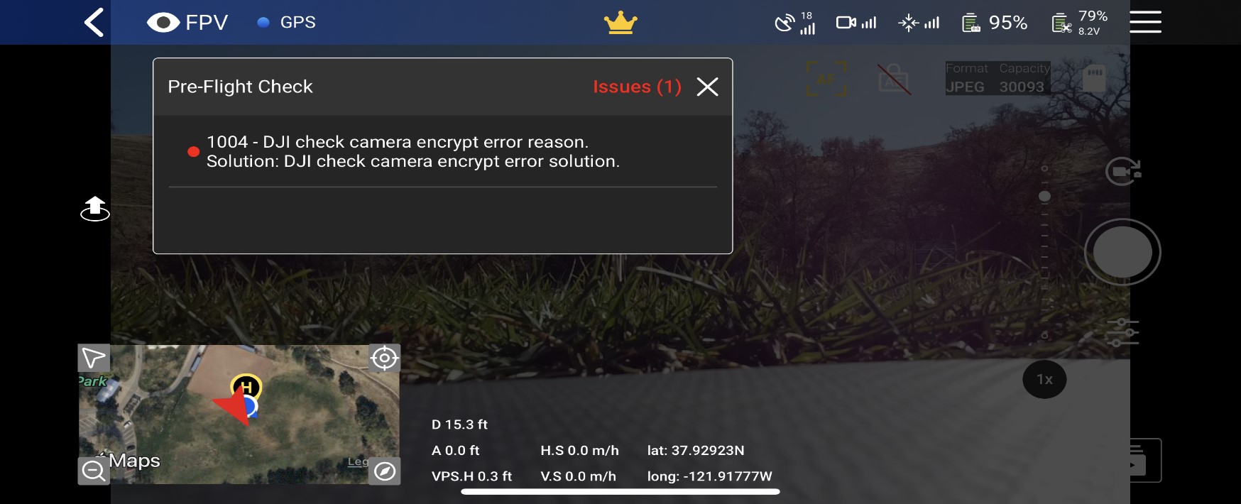DJI MINI VISION SENSOR ERROR DJI FORUM