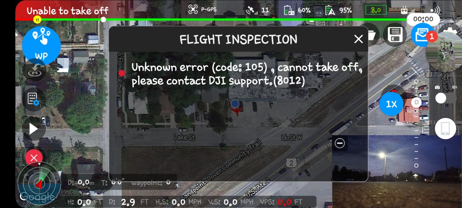 Unable to Fly 8012-P4M | DJI FORUM