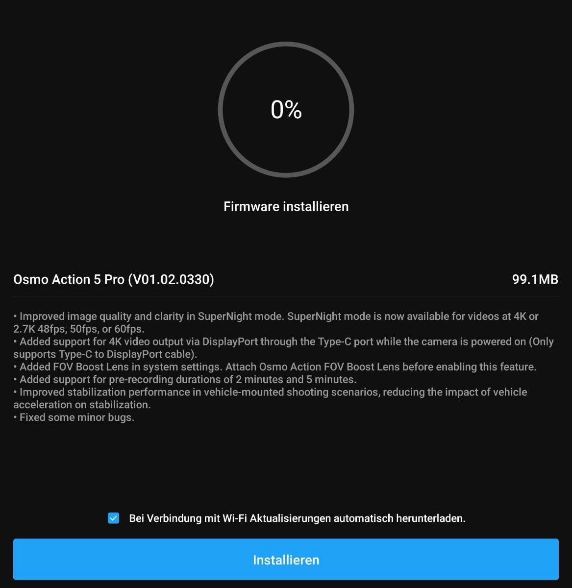 New DJI Osmo Action 5 Pro Firmware Released (26/11/2024) | DJI FORUM